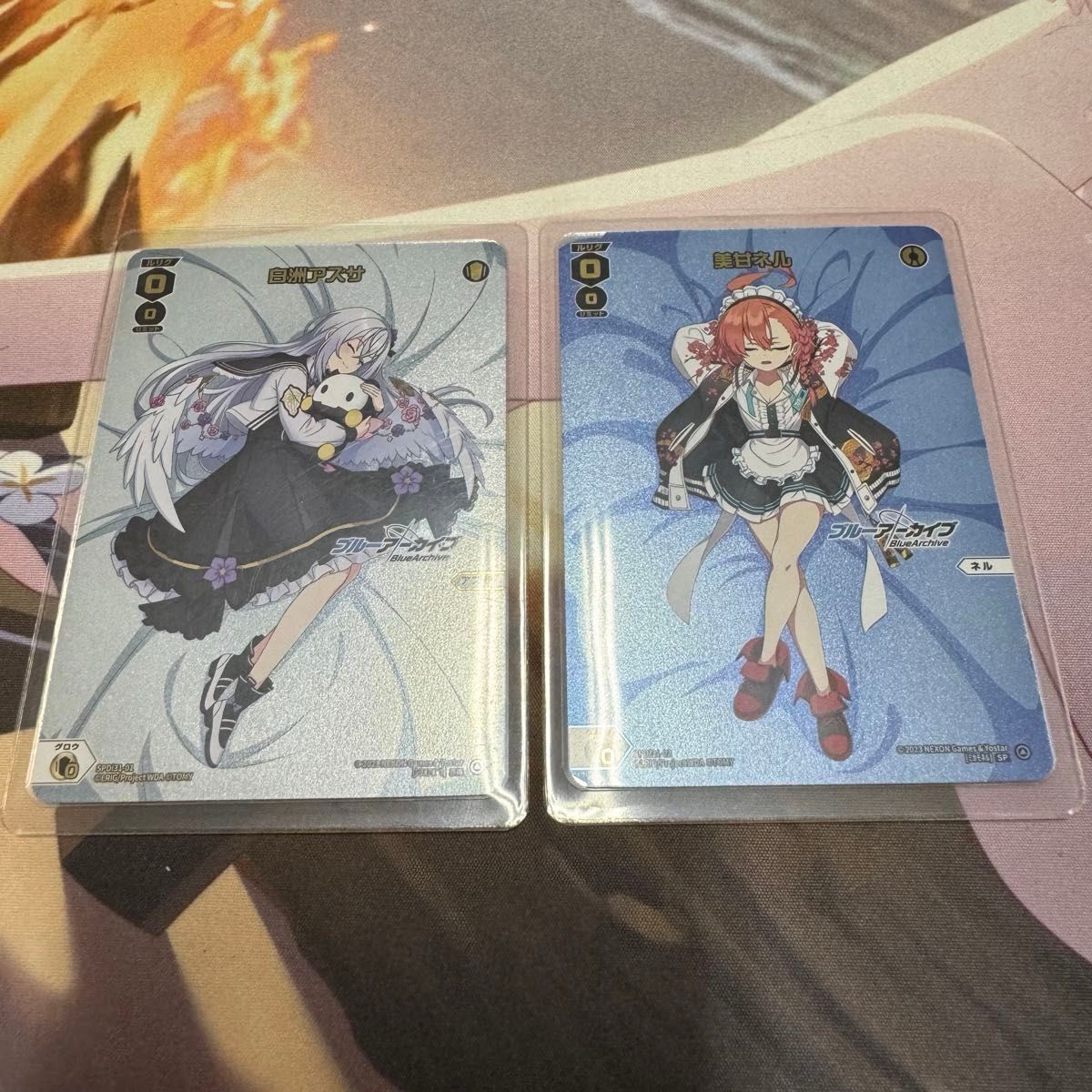 WIXOSS ウィクロス ブルーアーカイブ 白州アズサ 美甘ネル WIXOSS ウィクロス ブルーアーカイブ 白州アズサ 美甘ネル