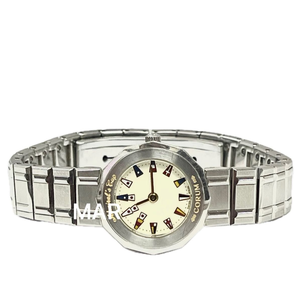 稼働 良品 CORUM アドミラルズカップ ミニ シルバー コルム 稼働 良品 CORUM アドミラルズカップ ミニ シルバー コルム