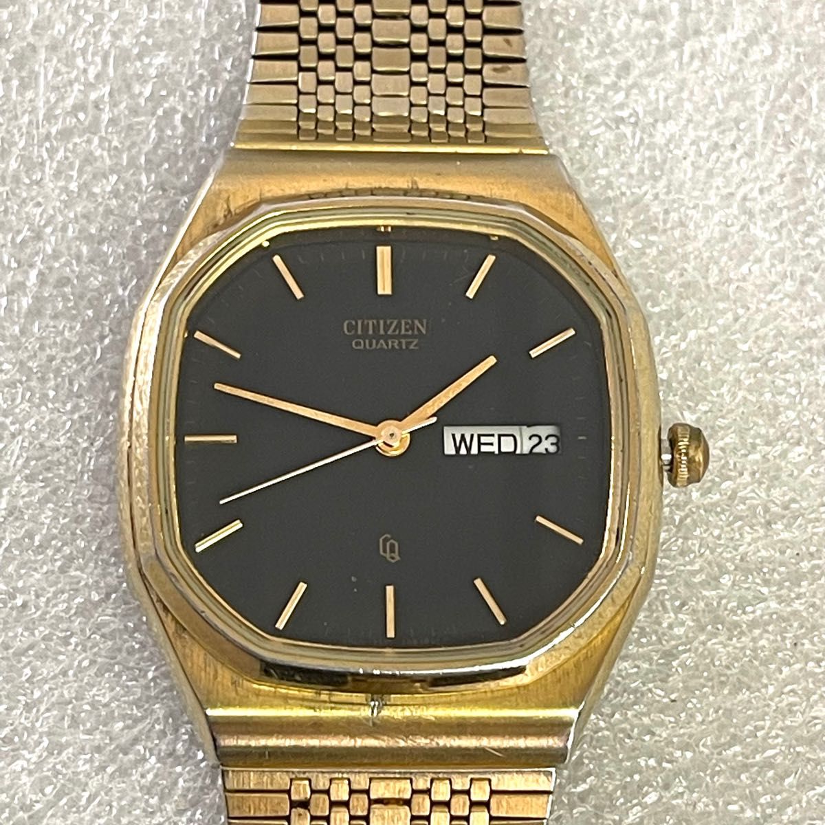 稼働 CITIZEN CQ ヴィンテージ クオーツ シチズン メンズ腕時計 稼働 CITIZEN CQ ヴィンテージ クオーツ シチズン メンズ腕時計
