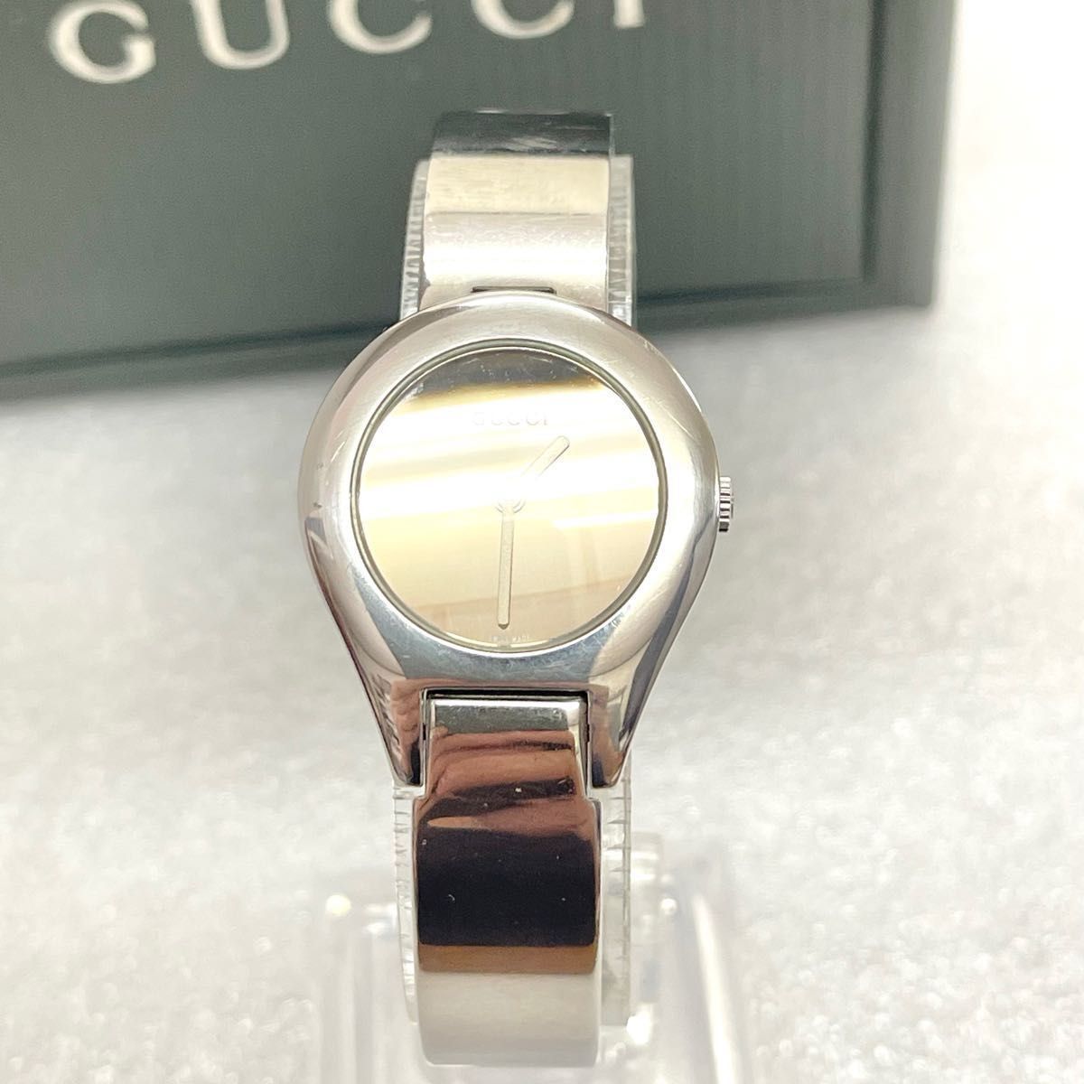 稼働 良品 GUCCI 6700L ミラー文字盤 グッチ 時計 付属品 稼働 良品 GUCCI 6700L ミラー文字盤 グッチ 時計 付属品