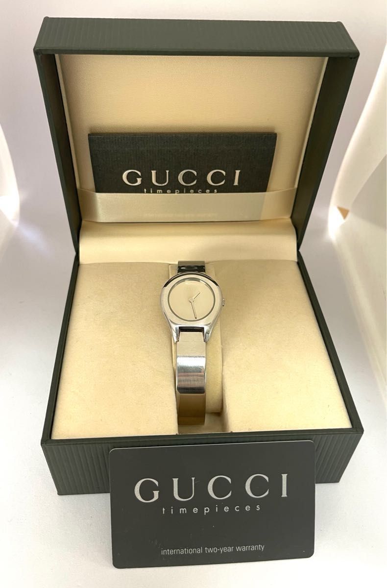 稼働 良品 GUCCI 6700L ミラー文字盤 グッチ 時計 付属品 稼働 良品 GUCCI 6700L ミラー文字盤 グッチ 時計 付属品