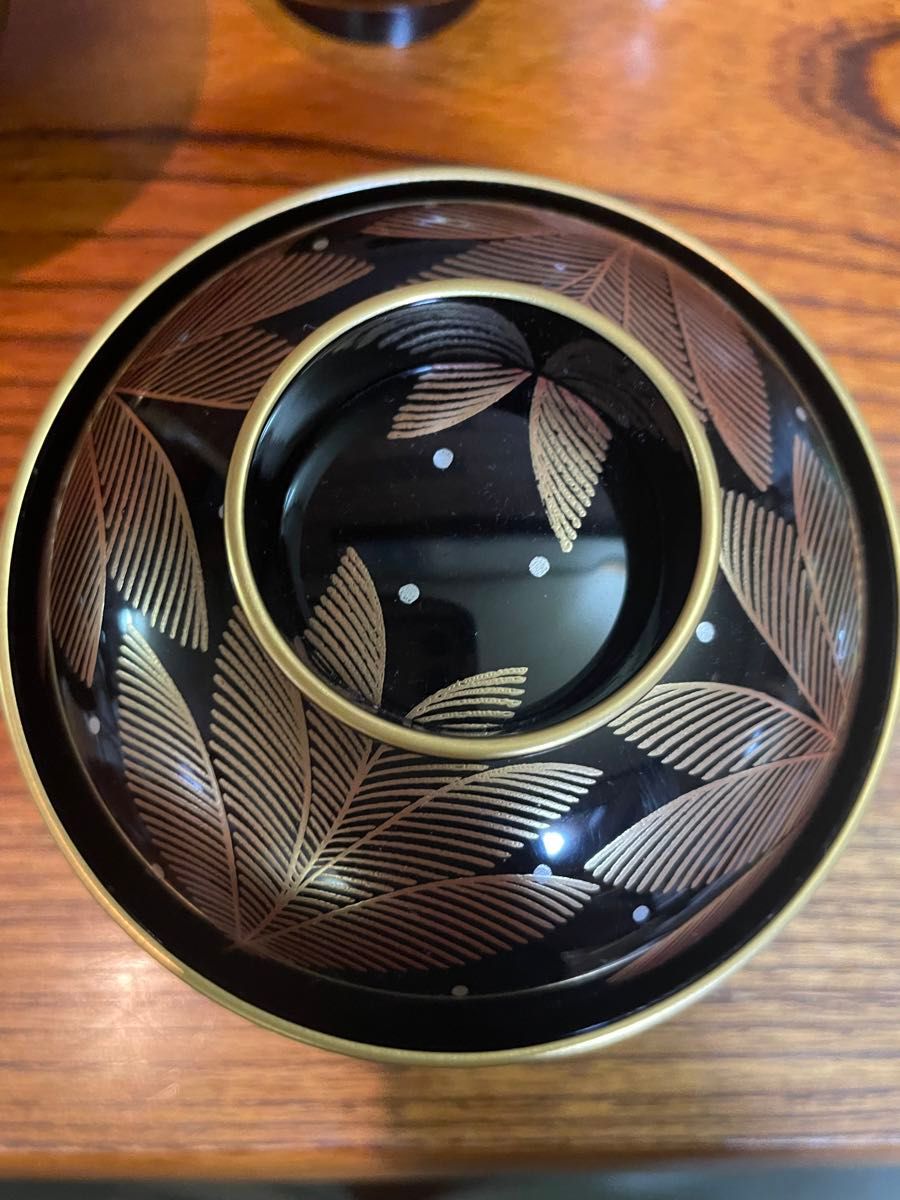 本漆 蒔絵 会津塗り 坂本乙造作 漆器 吸物椀×5客 最高級蓋付き椀 本漆 蒔絵 会津塗り 坂本乙造作 漆器 吸物椀×5客 最高級蓋付き椀