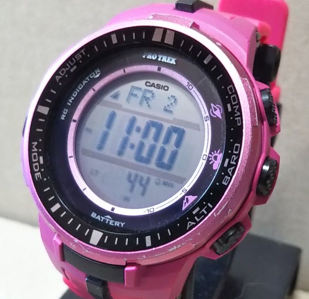 電池新品 CASIO PROTREK プロトレック PRW-3000-4B 電波 電池新品 CASIO PROTREK プロトレック PRW-3000-4B 電波
