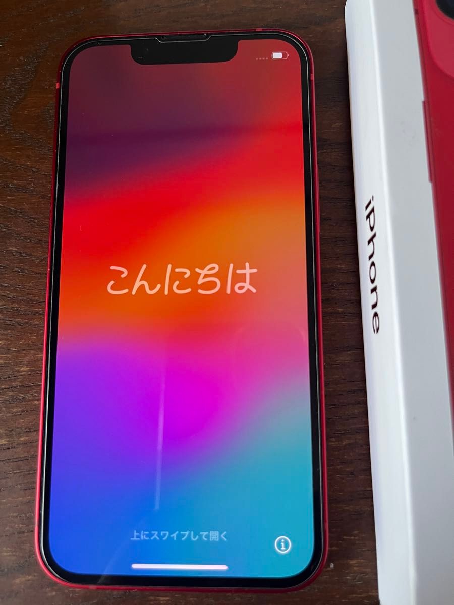 超美品 iPhone 13 mini レッド 128 GB SIMフリーApple PRODUCT 超美品 iPhone 13 mini レッド 128 GB SIMフリーApple PRODUCT