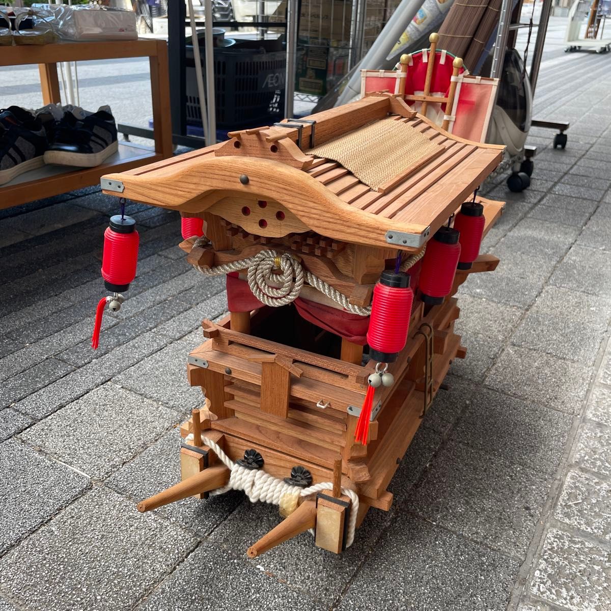 1台限り】 ミニだんじり だんじり 地車 岸和田 祭礼 宮入|Yahoo 1台限り】 ミニだんじり だんじり 地車 岸和田 祭礼 宮入|Yahoo