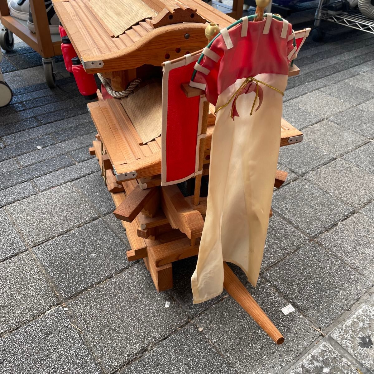 1台限り】 ミニだんじり だんじり 地車 岸和田 祭礼 宮入|Yahoo 1台限り】 ミニだんじり だんじり 地車 岸和田 祭礼 宮入|Yahoo