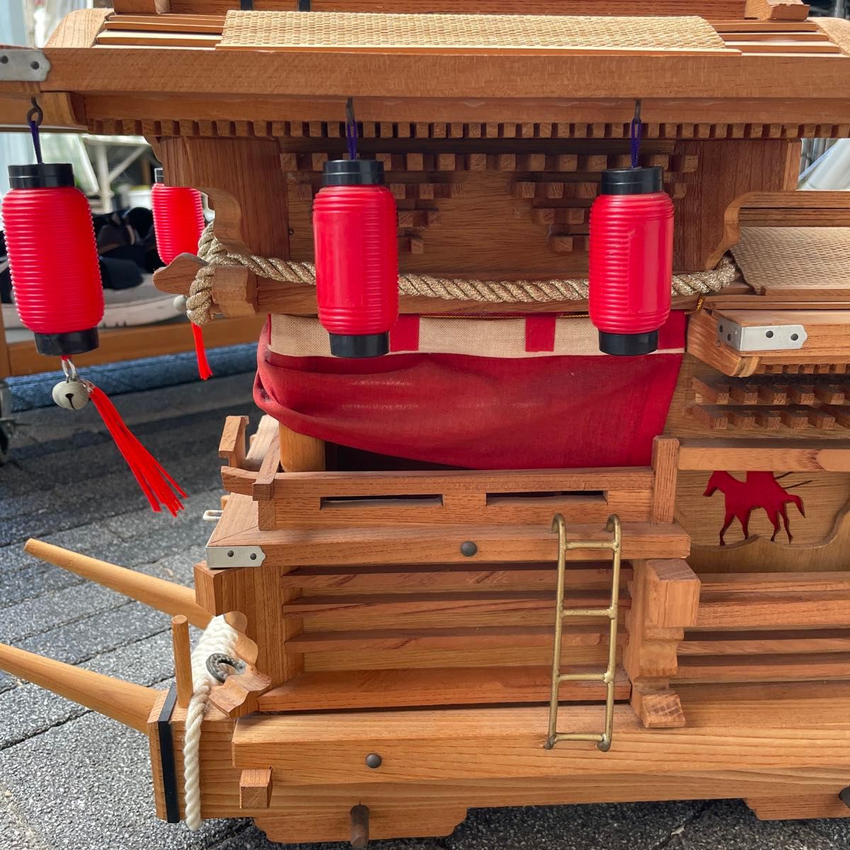 1台限り】 ミニだんじり だんじり 地車 岸和田 祭礼 宮入|Yahoo 1台限り】 ミニだんじり だんじり 地車 岸和田 祭礼 宮入|Yahoo