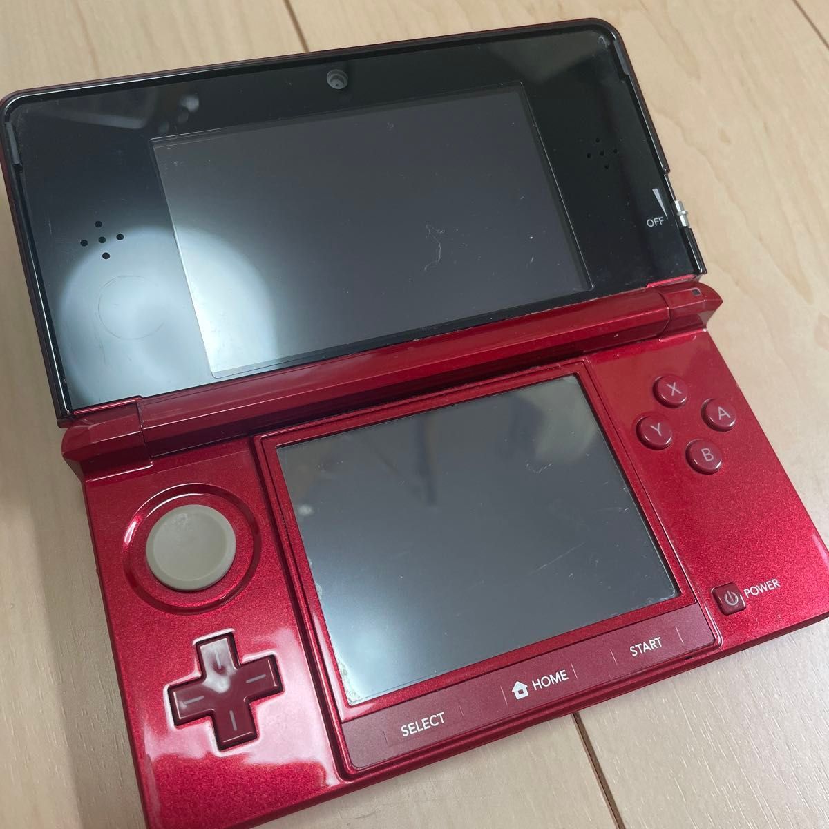 任天堂 Nintendo 3DS レッド 本体 ソフトつき とび森 脳トレ 任天堂 Nintendo 3DS レッド 本体 ソフトつき とび森 脳トレ