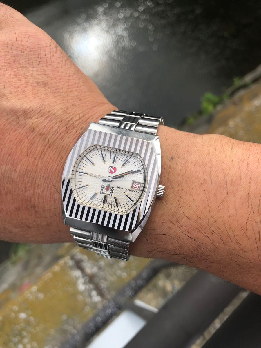 稼働 デッドストック級 美品 RADO ラドー マスケティア6 稼働 デッドストック級 美品 RADO ラドー マスケティア6