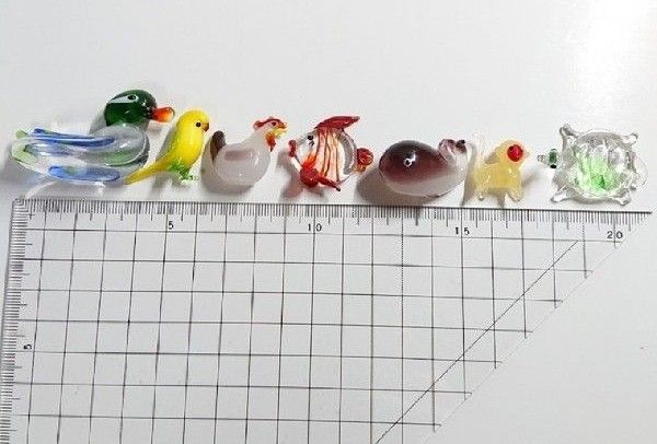 ミニチュア ガラス細工 7点 セット 鳥 魚 亀 猿|Yahoo!フリマ ミニチュア ガラス細工 7点 セット 鳥 魚 亀 猿|Yahoo!フリマ