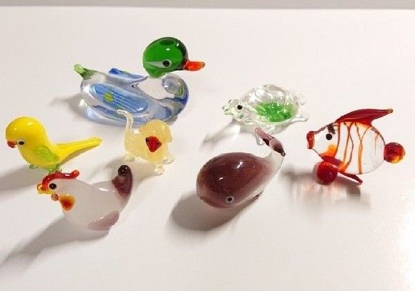 ミニチュア ガラス細工 7点 セット 鳥 魚 亀 猿|Yahoo!フリマ ミニチュア ガラス細工 7点 セット 鳥 魚 亀 猿|Yahoo!フリマ