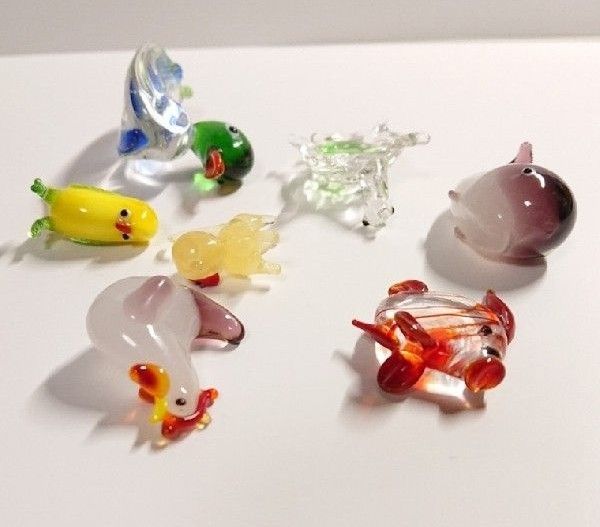 ミニチュア ガラス細工 7点 セット 鳥 魚 亀 猿|Yahoo!フリマ ミニチュア ガラス細工 7点 セット 鳥 魚 亀 猿|Yahoo!フリマ