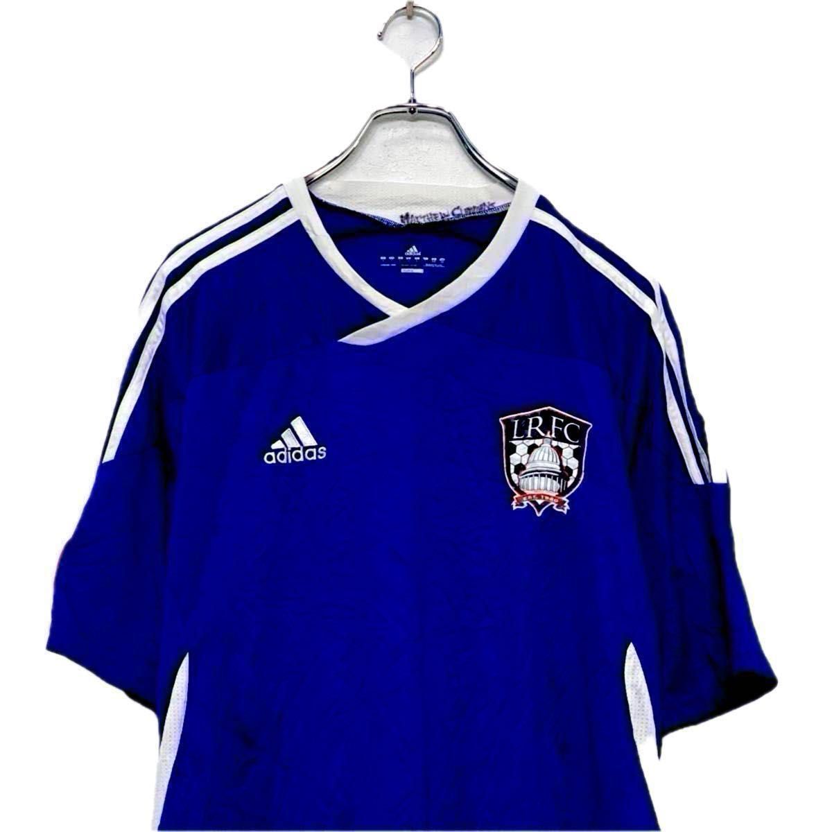 adidasサッカーリアルユニフォーム メンズusL jp2XO表記 LRFC背 adidasサッカーリアルユニフォーム メンズusL jp2XO表記 LRFC背