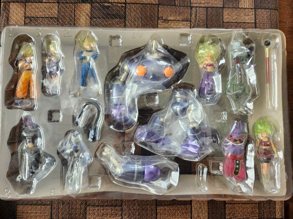 貴重 限定 HG ドラゴンボール超 ~第6宇宙のライバル達~BANDAI 貴重 限定 HG ドラゴンボール超 ~第6宇宙のライバル達~BANDAI