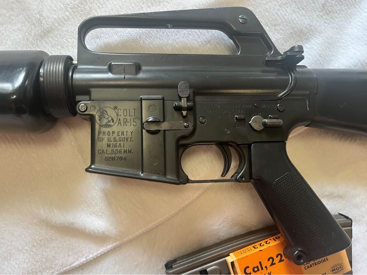 MGC M16A1 CPモデル SPG規格品発火式モデルガン ABS樹脂製 MGC M16A1 CPモデル SPG規格品発火式モデルガン ABS樹脂製