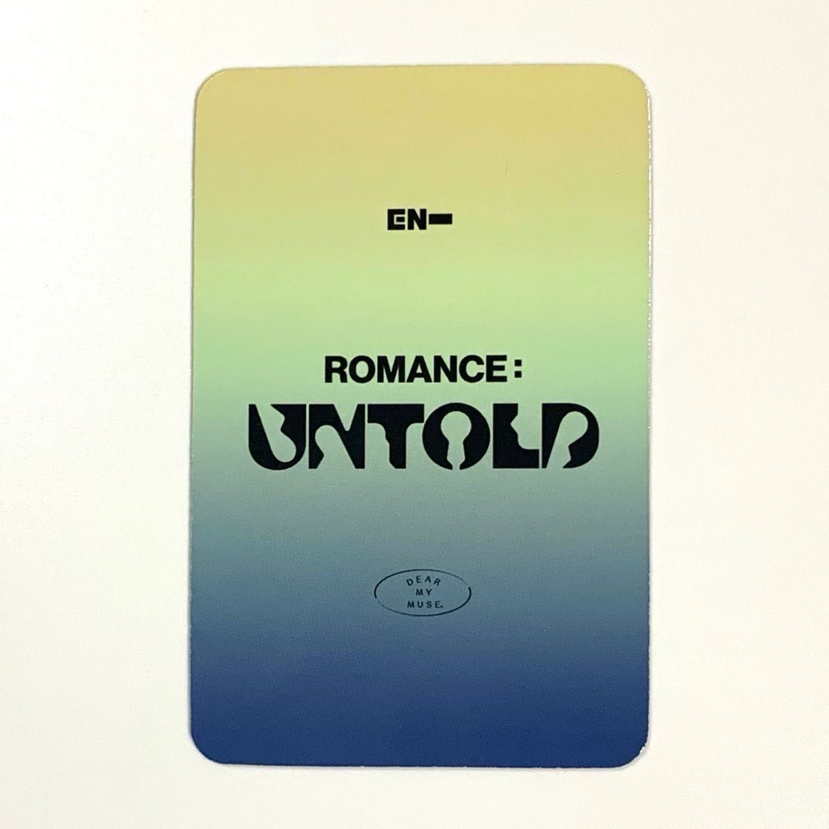 ENHYPEN 『ROMANCE UNTOLD』 DEAR MY MUSE 特典 ソヌ|Yahoo ENHYPEN 『ROMANCE UNTOLD』 DEAR MY MUSE 特典 ソヌ|Yahoo