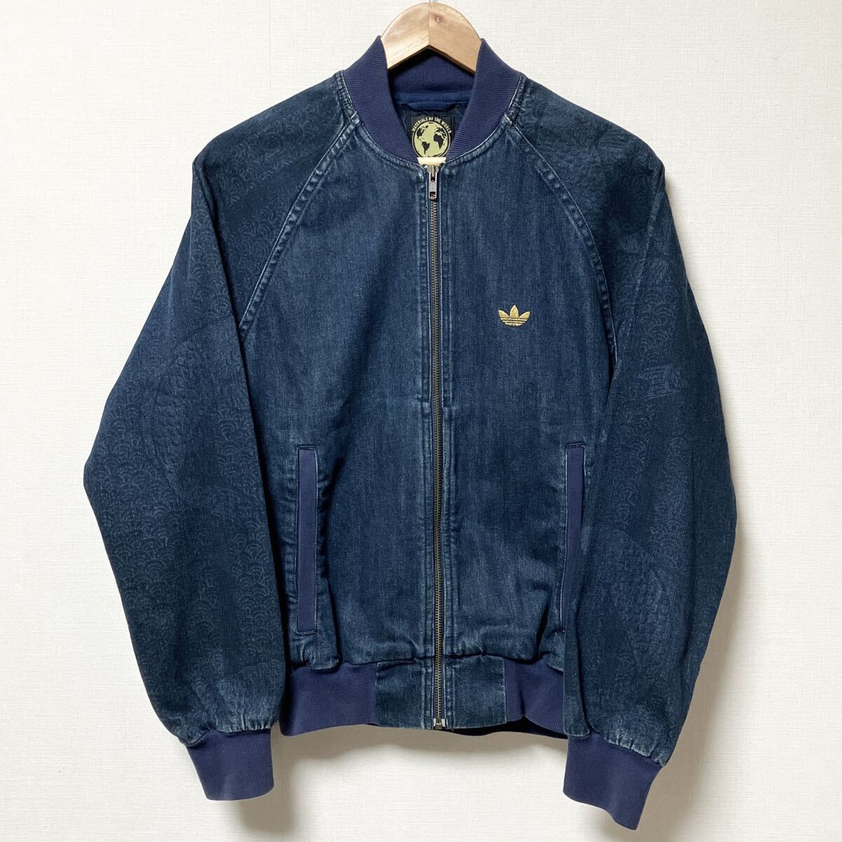 美品 希少 adidas アディダス デニムジャケット Gジャン 美品 希少 adidas アディダス デニムジャケット Gジャン