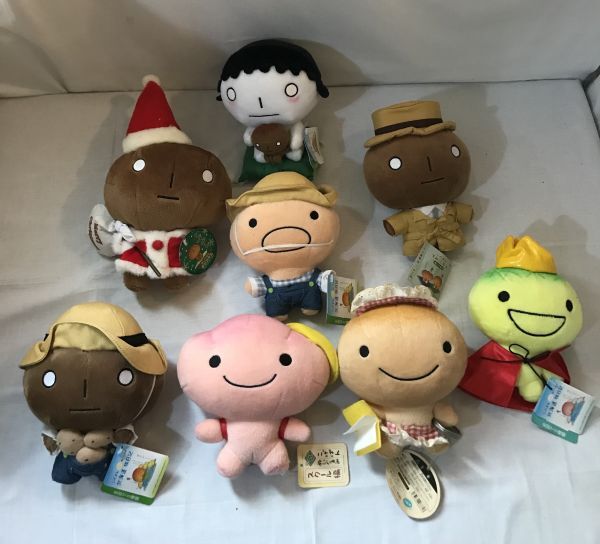 こげぱん キャラクターぬいぐるみセット Yahoo!オークション - レトロ こげぱん ぬいぐるみ まとめて