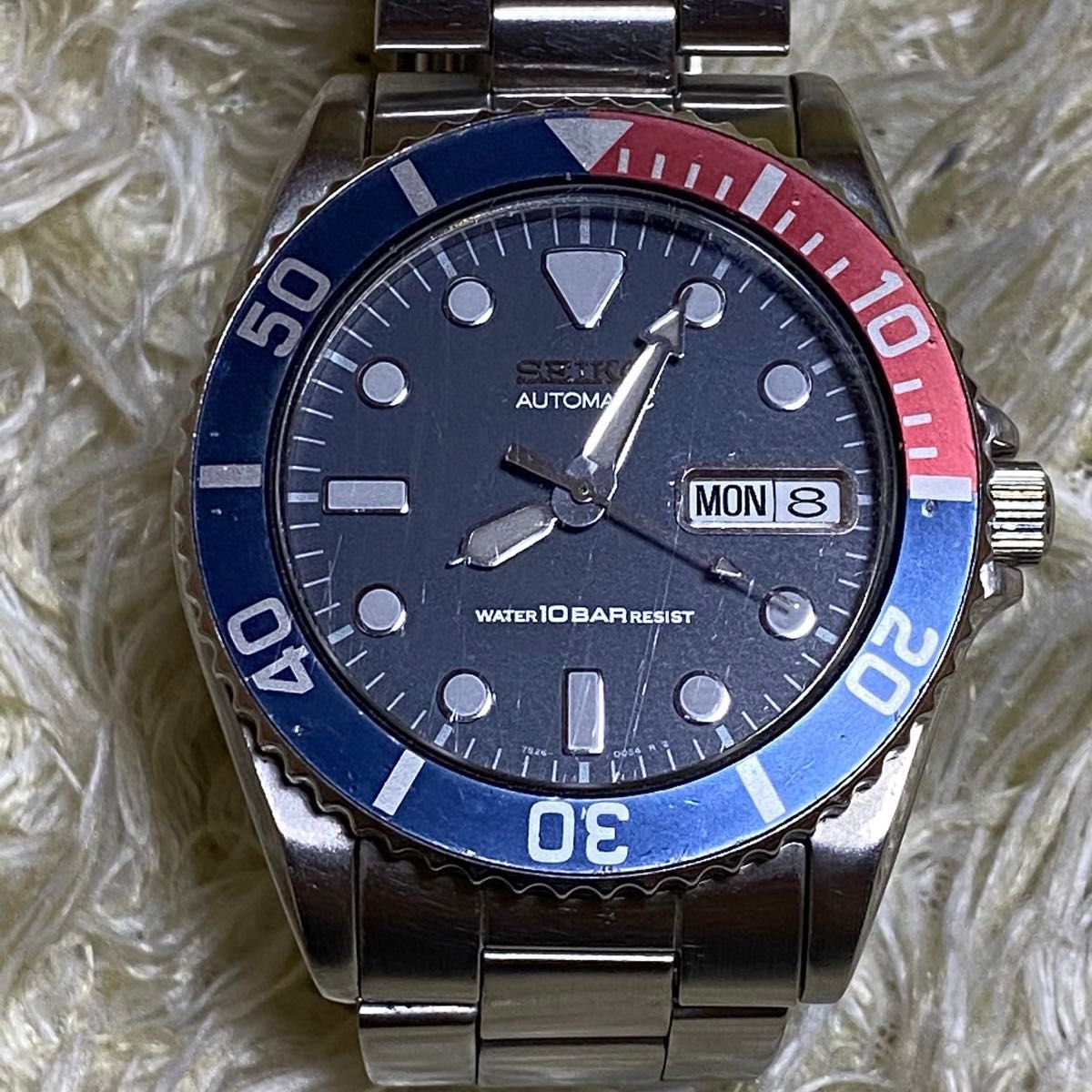 SEIKO AUTOMATIC ダイバーズウォッチ 7S26-0050 可動品 自動巻き SEIKO AUTOMATIC ダイバーズウォッチ 7S26-0050 可動品 自動巻き