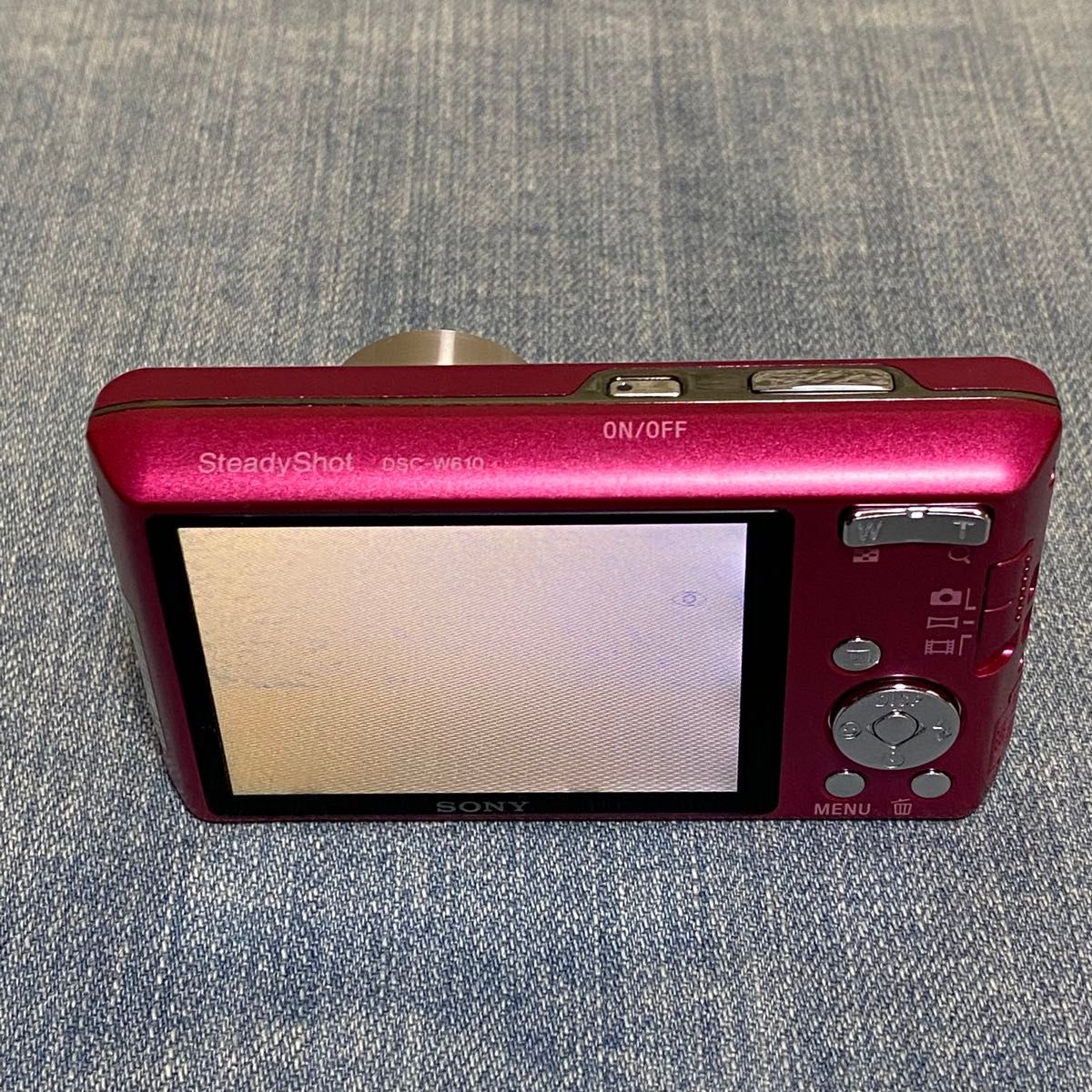 訳あり】SONY デジカメ Cyber-shot DSC-W610 人気カラー ソニー 訳あり】SONY デジカメ Cyber-shot DSC-W610 人気カラー ソニー