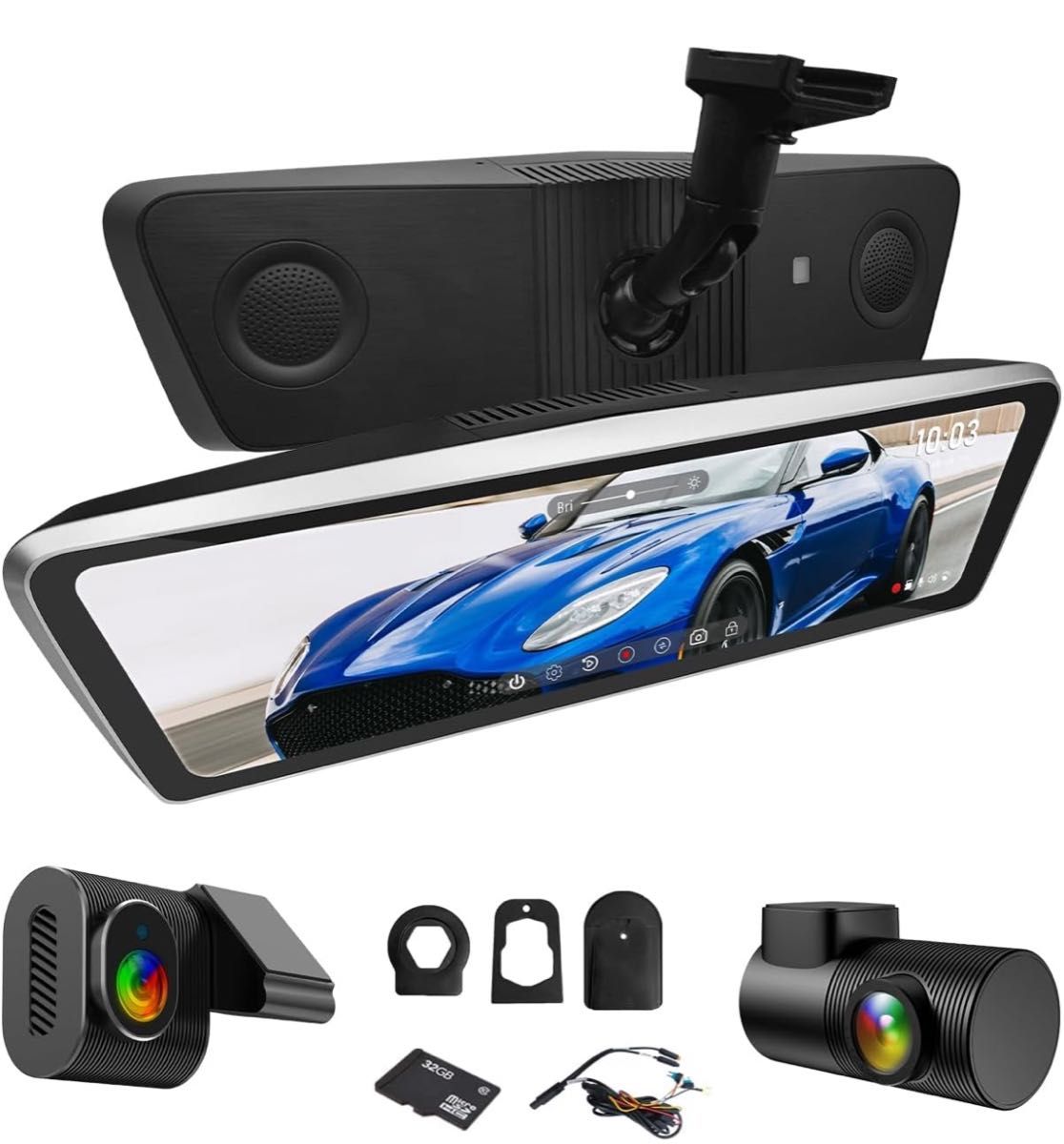 新品】ニコマクドライブレコーダー ミラー型 AS-X II V2 0 車内 新品】ニコマクドライブレコーダー ミラー型 AS-X II V2 0 車内