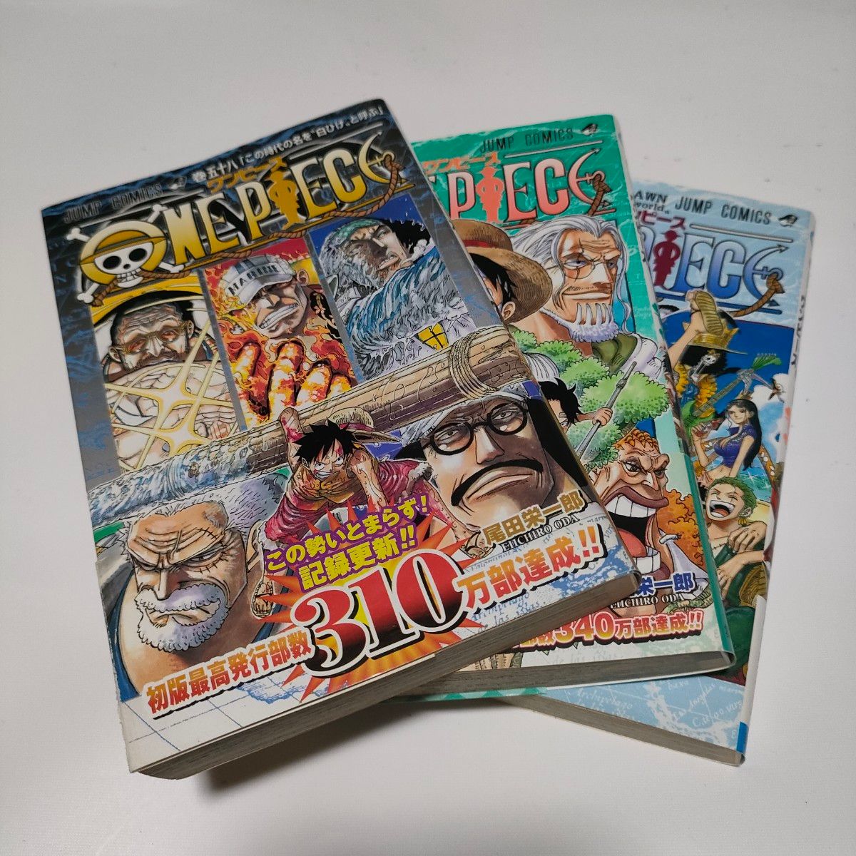 ONE PIECE 58 60 61巻 3巻セット (ジャンプ ONE PIECE 58 60 61巻 3巻セット (ジャンプ