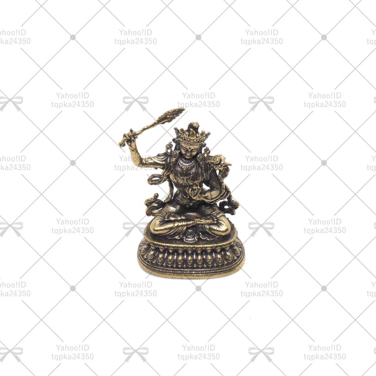 63g 文殊菩薩 剣 冠 豆仏像 菩薩像 仏像 お釈迦様 釈迦如来 仏教 63g 文殊菩薩 剣 冠 豆仏像 菩薩像 仏像 お釈迦様 釈迦如来 仏教