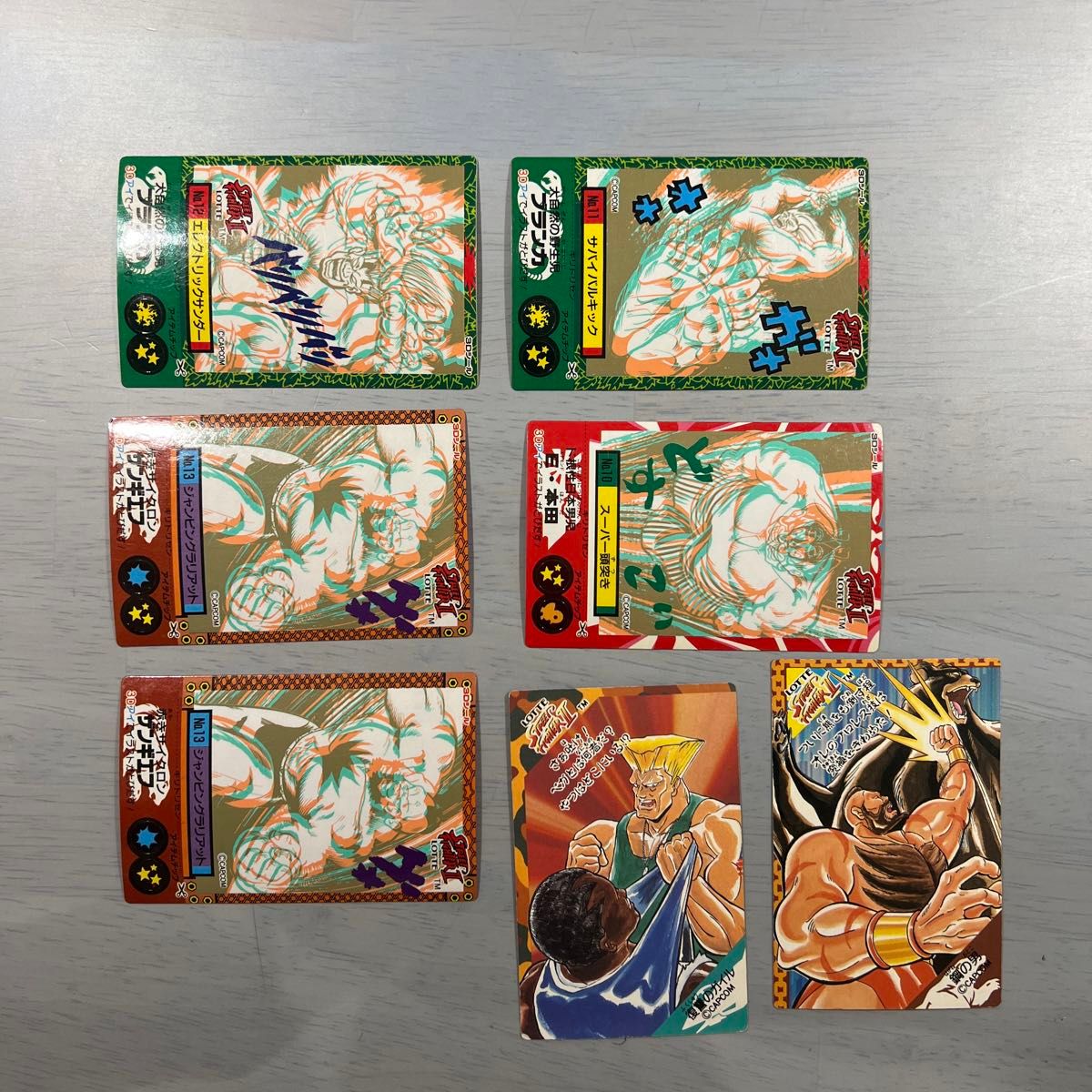 ロッテ ストリートファイター2 THE WORLD WARRIORシリーズカード ロッテ ストリートファイター2 THE WORLD WARRIORシリーズカード