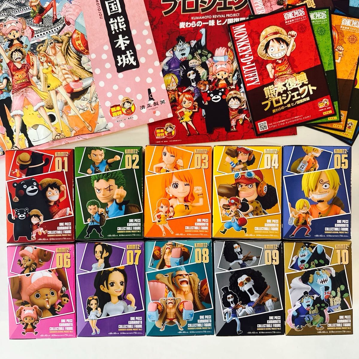 ワンピース クマコレ ワーコレ 第二弾 コンプセット 熊本復興 ワンピース クマコレ ワーコレ 第二弾 コンプセット 熊本復興