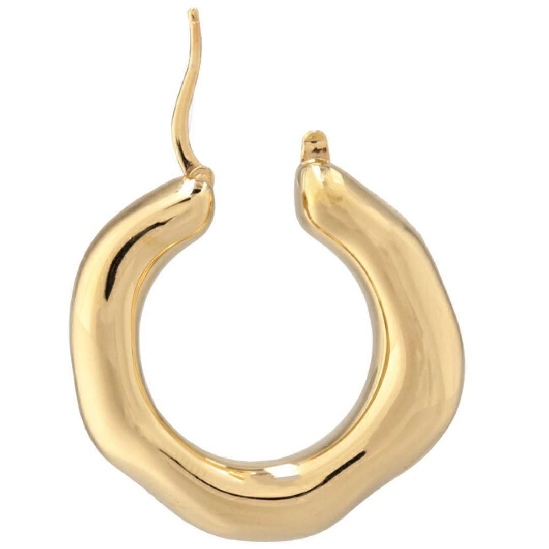 Jil Sander ゴールド フープピアス 新品未使用 JIL SANDER フープピアス ゴールド ジルサンダー
