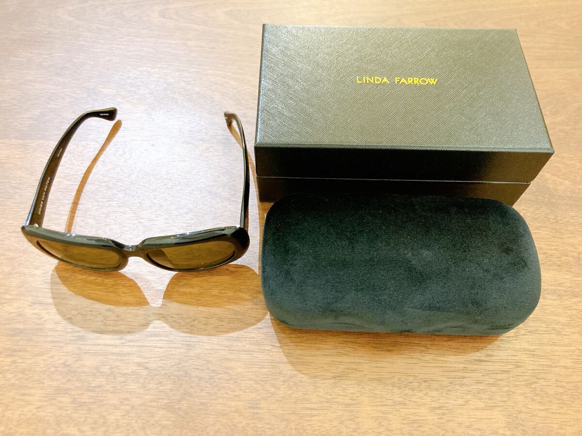 ちょこ様新品ドリスヴァンノッテン×リンダファローサングラスメガネアイウェア眼鏡 新品未使用ドリスヴァンノッテン×リンダファロービッグ