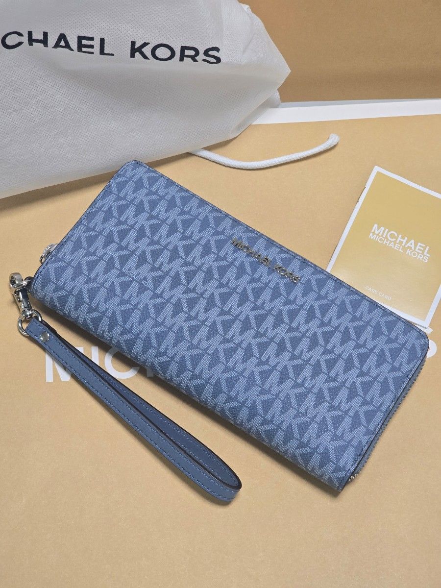 新品マイケルコースJET SET TRAVEL コンチネンタル ウォレット 新品マイケルコースJET SET TRAVEL コンチネンタル ウォレット