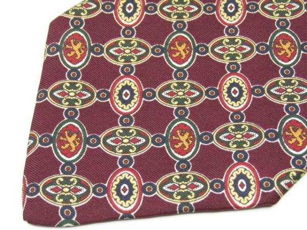 TOMMY HILFIGER( Tommy * Hilfiger ) silk necktie Logo art pattern USA made 845077C184R19