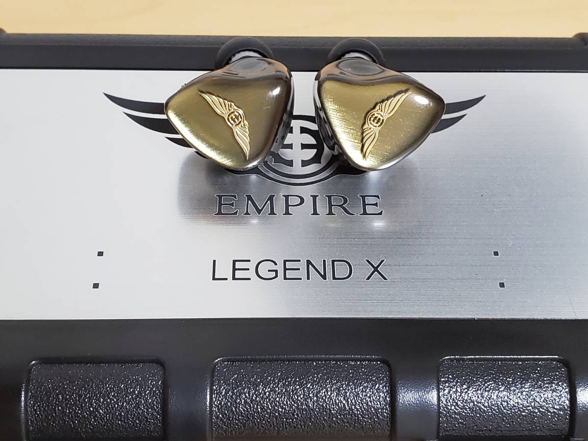 EMPIRE EARS Legend X Japan Gold (Universal fit) guarantee certificate Akira attaching 