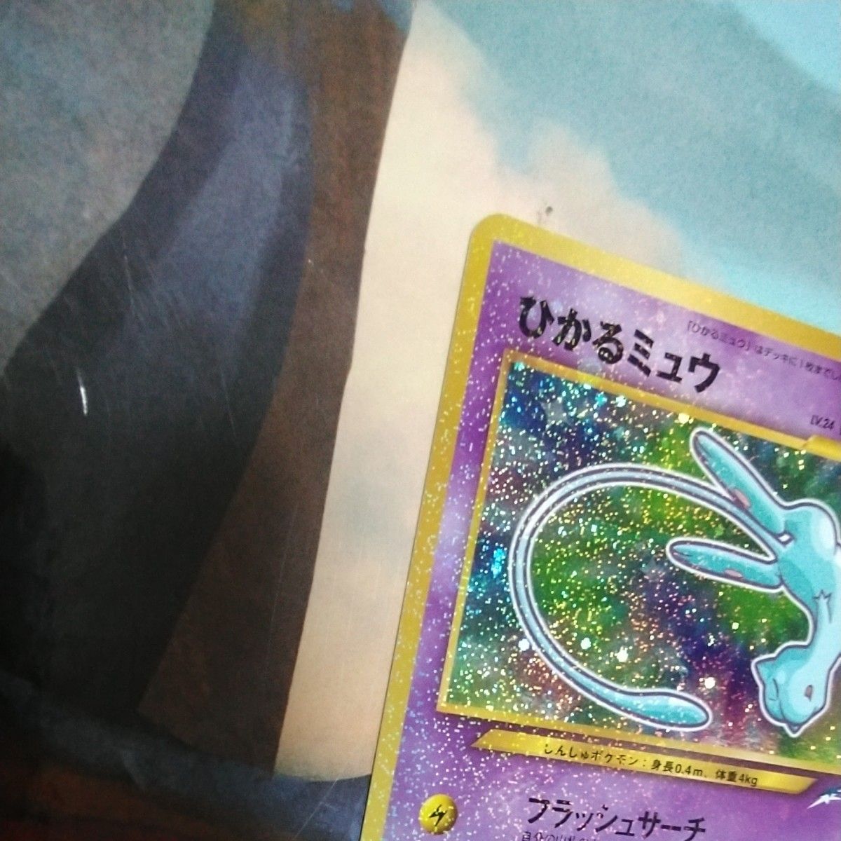 ひかるミュウ ポケモンカード コロコロコミック5月号 旧裏面 ひかるミュウ ポケモンカード コロコロコミック5月号 旧裏面