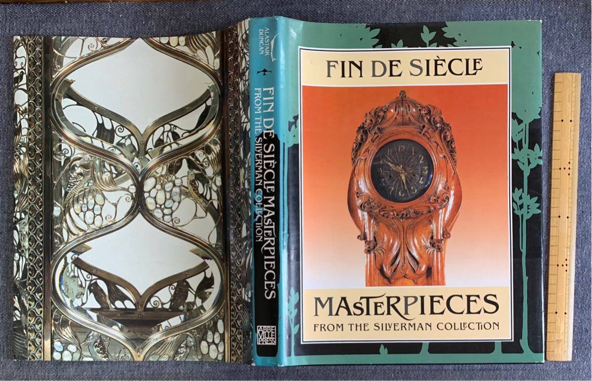 Fin De Siecle Masterpieces from the Silverman Collection アール・ヌーヴォー名品集 fin de sicle masterpieces 洋書_画像2