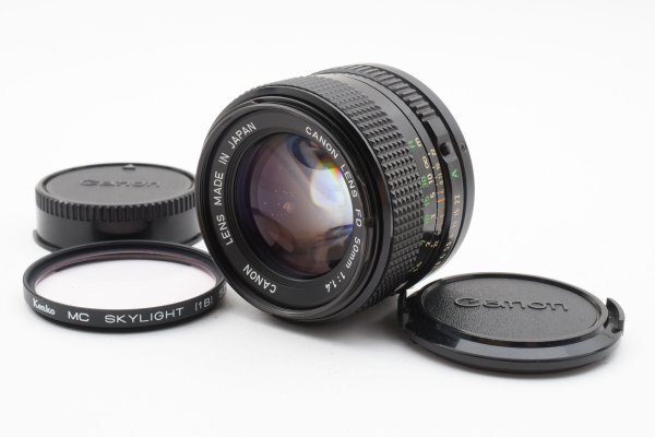 ☆シミあり品☆ キャノン NEW FD 50mm F1.4 #20505 CANON New
