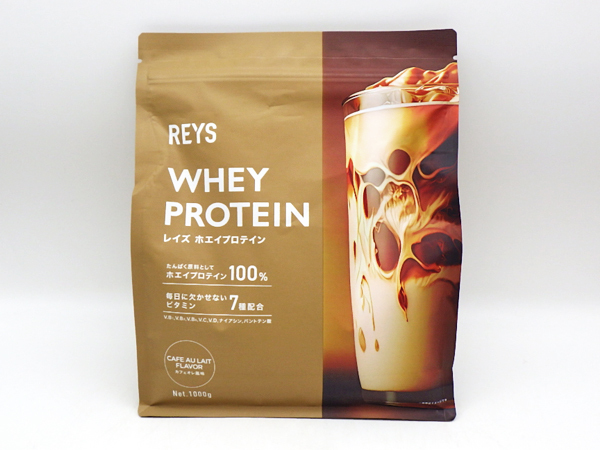 【未開封】REYS レイズ ホエイプロテイン 1kg カフェオレ風味 1000g 賞味期限：2026.06