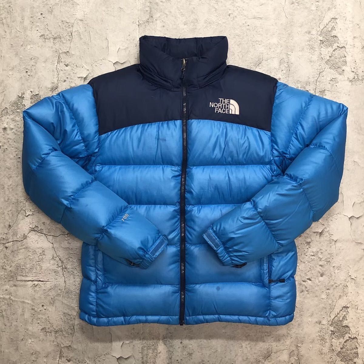 ◆モデル出品◆新品 Lサイズ ノースフェイス ヌプシ RMST リマスター 700フィル グースダウンジャケット青 THE NORTH FACE 現代仕様 NPSE ザノースフェイス ダウンジャケット ナイロンジャケット ライト