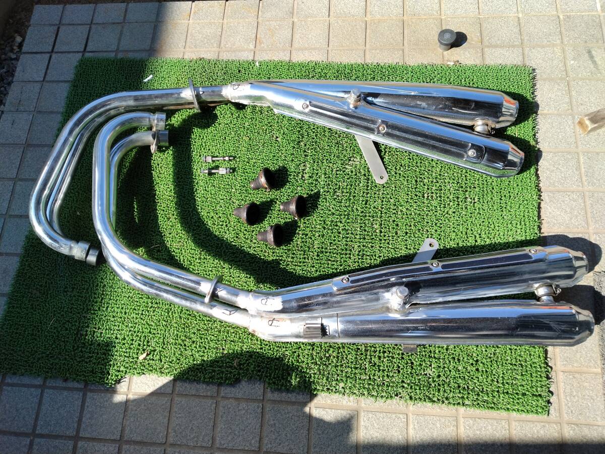 Yahoo!オークション - cb400four nc36 ワンオフ4本だしマフラー Yahoo!オークション - cb400four nc36 ワンオフ4本だしマフラー