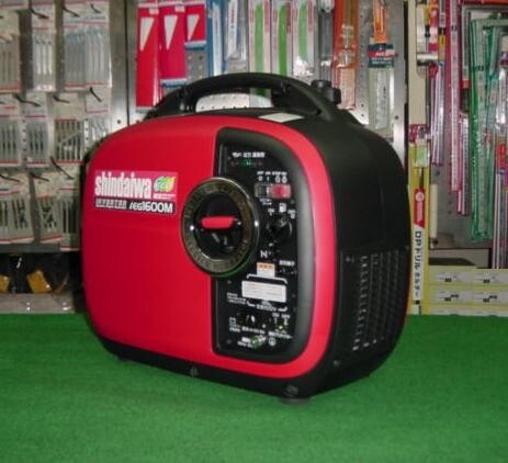 新ダイワ IEG1600M-Y インバ－タ－ ガソリンエンジン発電機 定格出力1.6kVA 軽量20kg 超低騒音 オイルセンサ－付 新品 代引不可 やまびこ