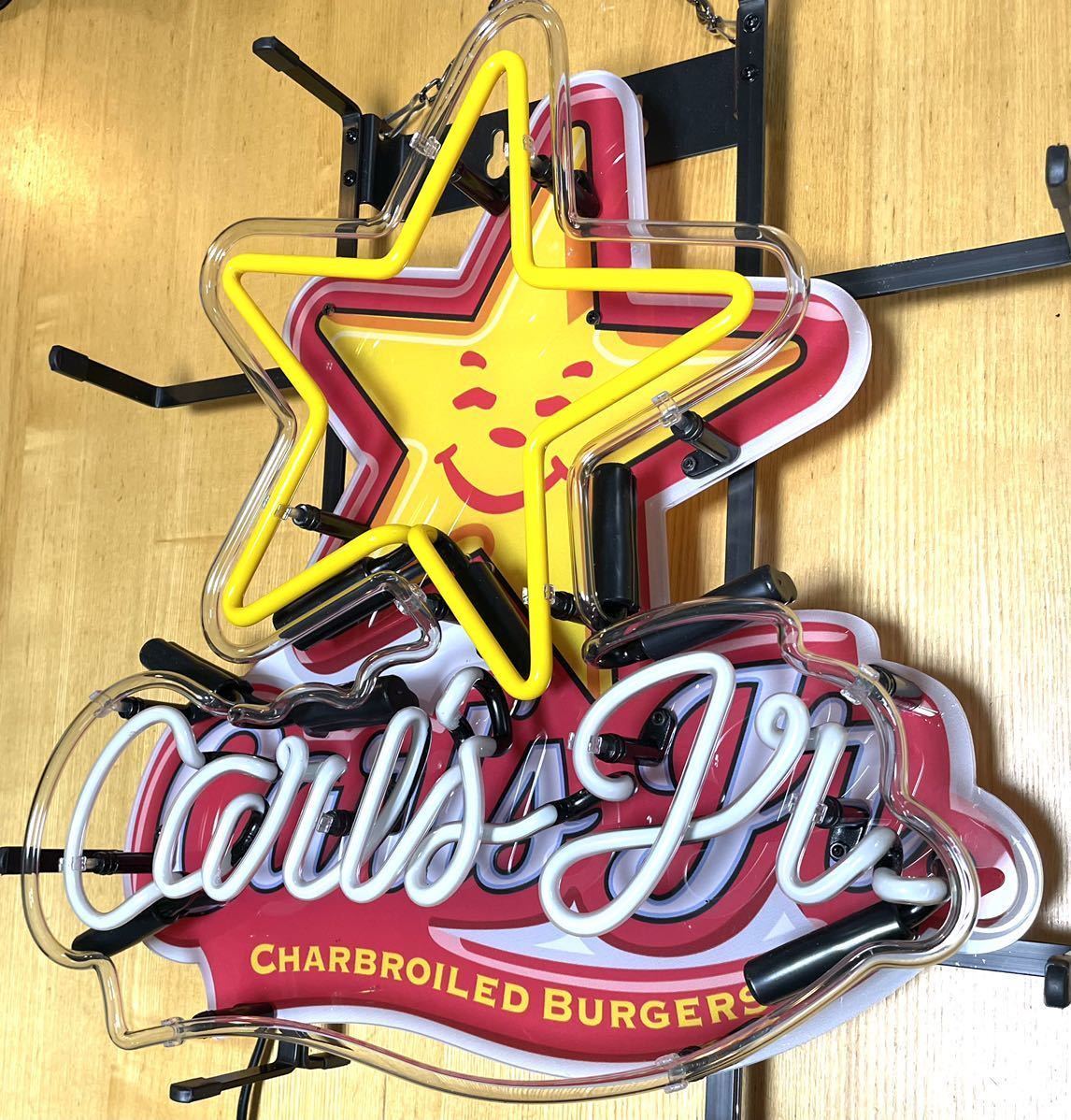 カールスジュニア アメリカン雑貨 ネオン 看板 世田谷 家具 看板 カールスジュニア アメリカン雑貨 ネオン 看板 世田谷 家具 看板