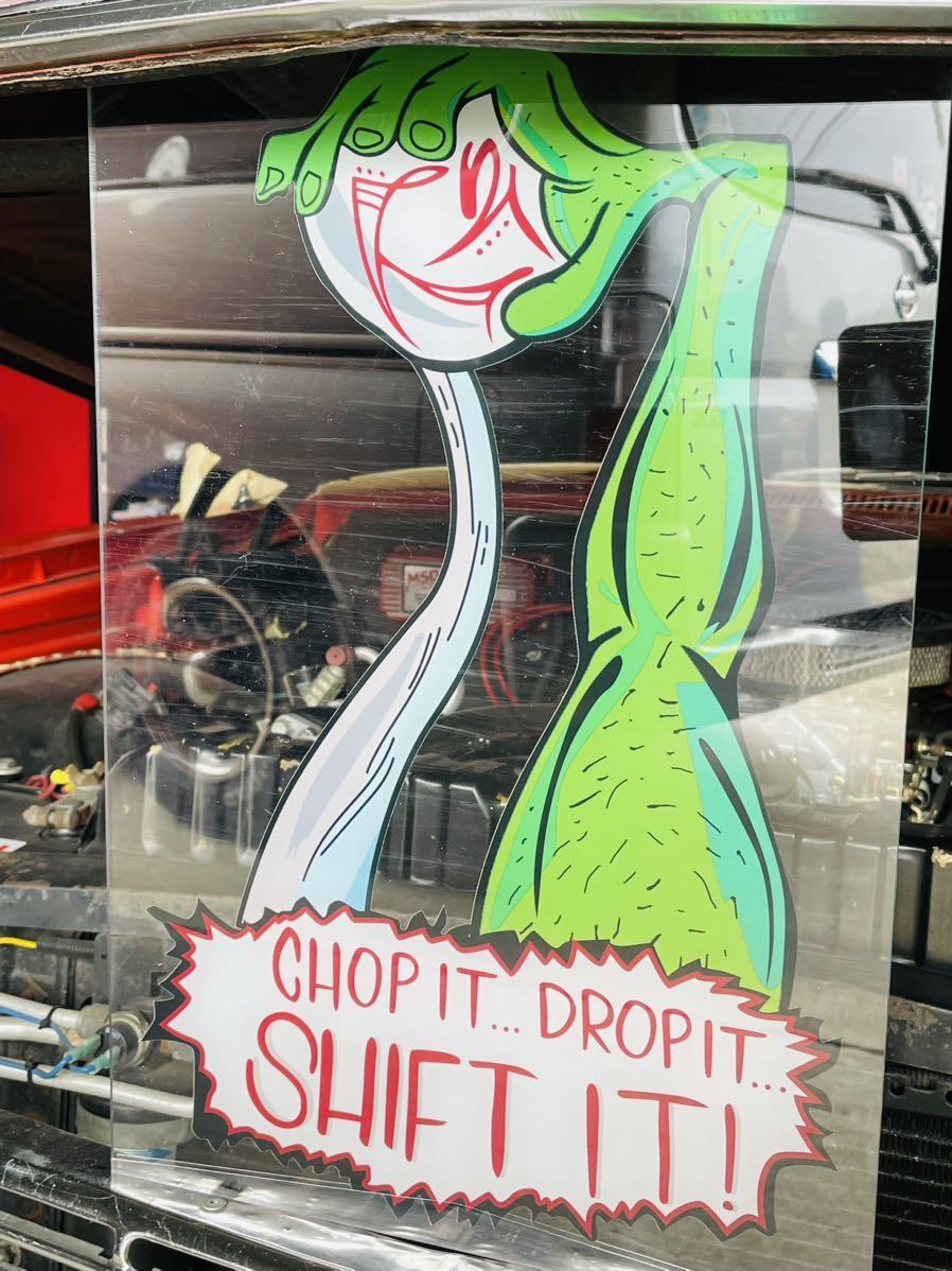 モンスター ホットロッド 看板 ハーレー チョッパー 北米 モンスター ホットロッド 看板 ハーレー チョッパー 北米