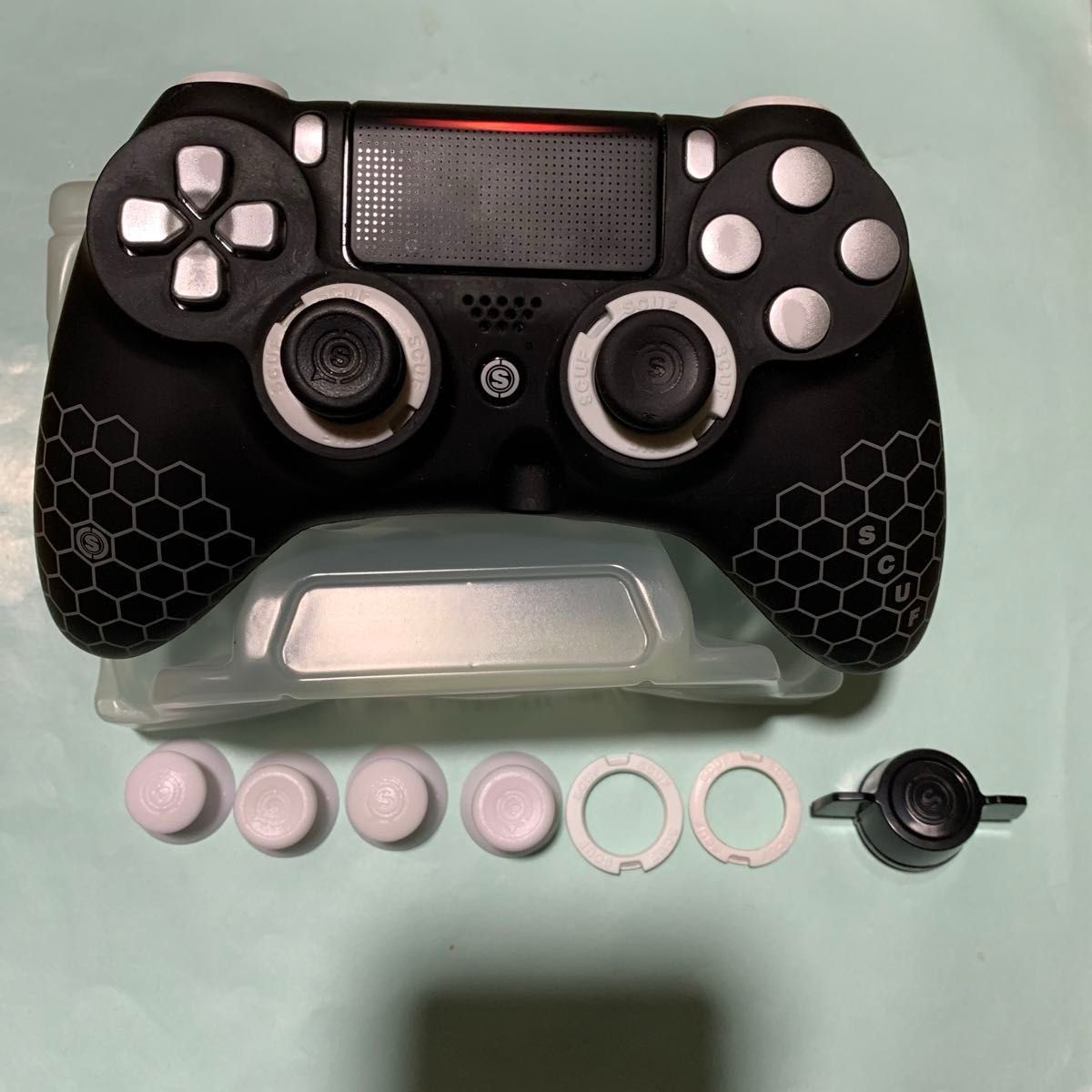 PS4 Scuf impact フルカスタムモデル 限定デザイン 分解清掃整備 PS4 Scuf impact フルカスタムモデル 限定デザイン 分解清掃整備