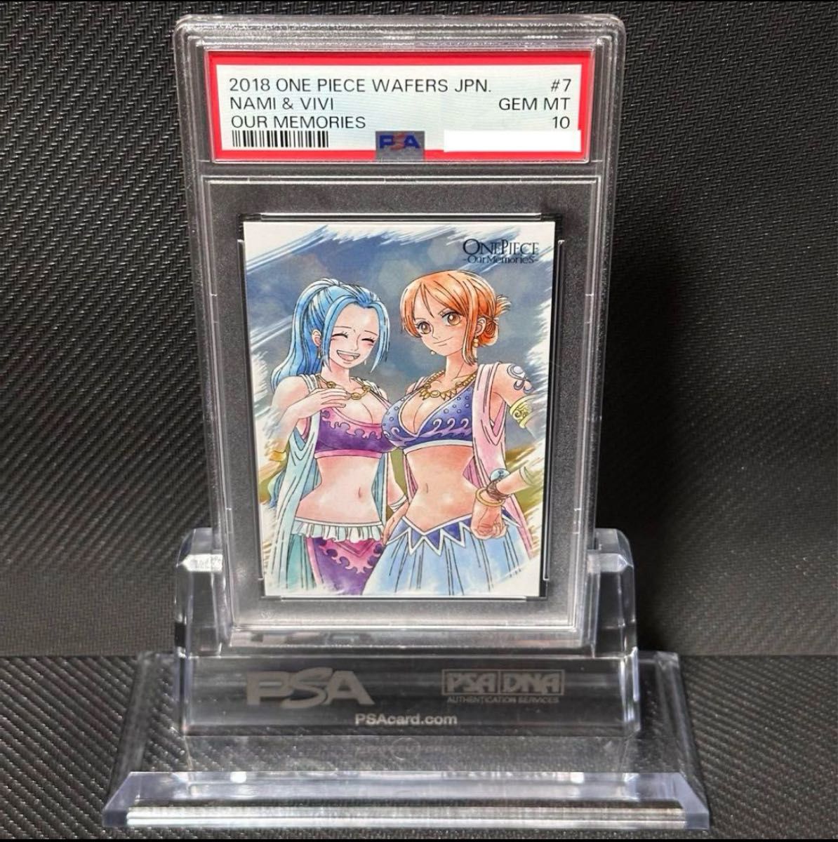 PSA 10 ワンピース ウエハース カード Our Memories ビビ&ナミ PSA 10 ワンピース ウエハース カード Our Memories ビビ&ナミ