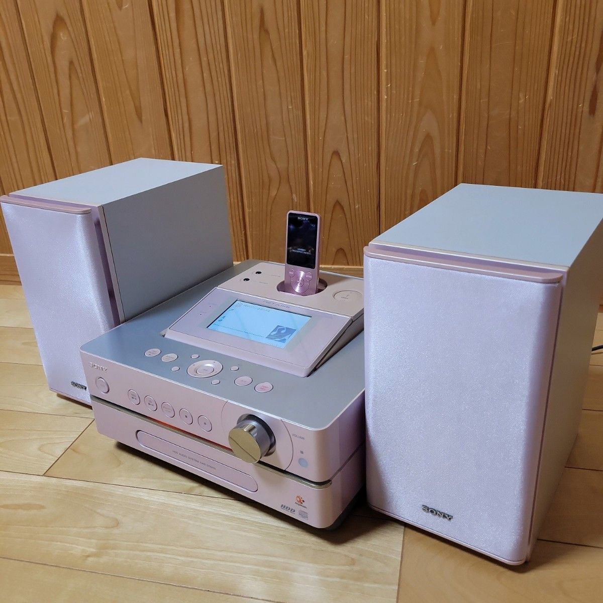SONY ハードディスクオーディオレコーダー ピンク NAS-D55HD CD SONY ハードディスクオーディオレコーダー ピンク NAS-D55HD CD