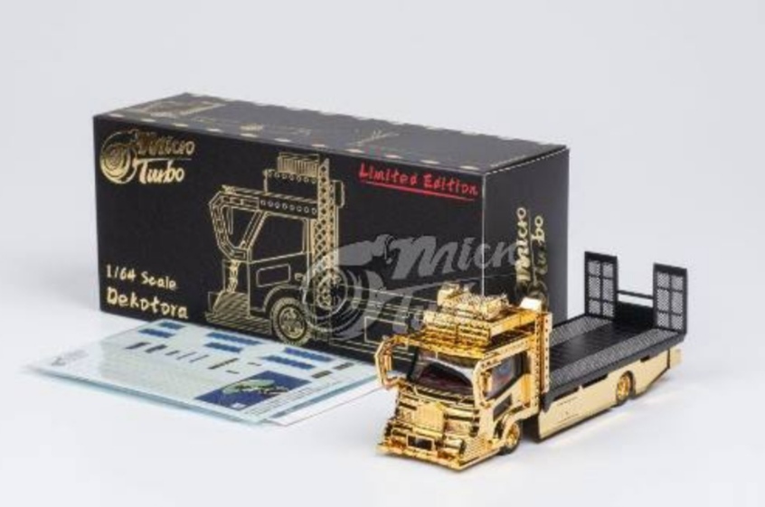 即決・送料無料! Micro Turbo PEAKO ピーコ 1/64 デコトラ 積載車 Faltabed Tow Truck Ver.2 クロームゴールド 限定166台 新品・未使用品 即決・送料無料! Micro Turbo PEAKO ピーコ 1/64 デコトラ 積載車 Faltabed Tow Truck Ver.2 クロームゴールド 限定166台 新品・未使用品