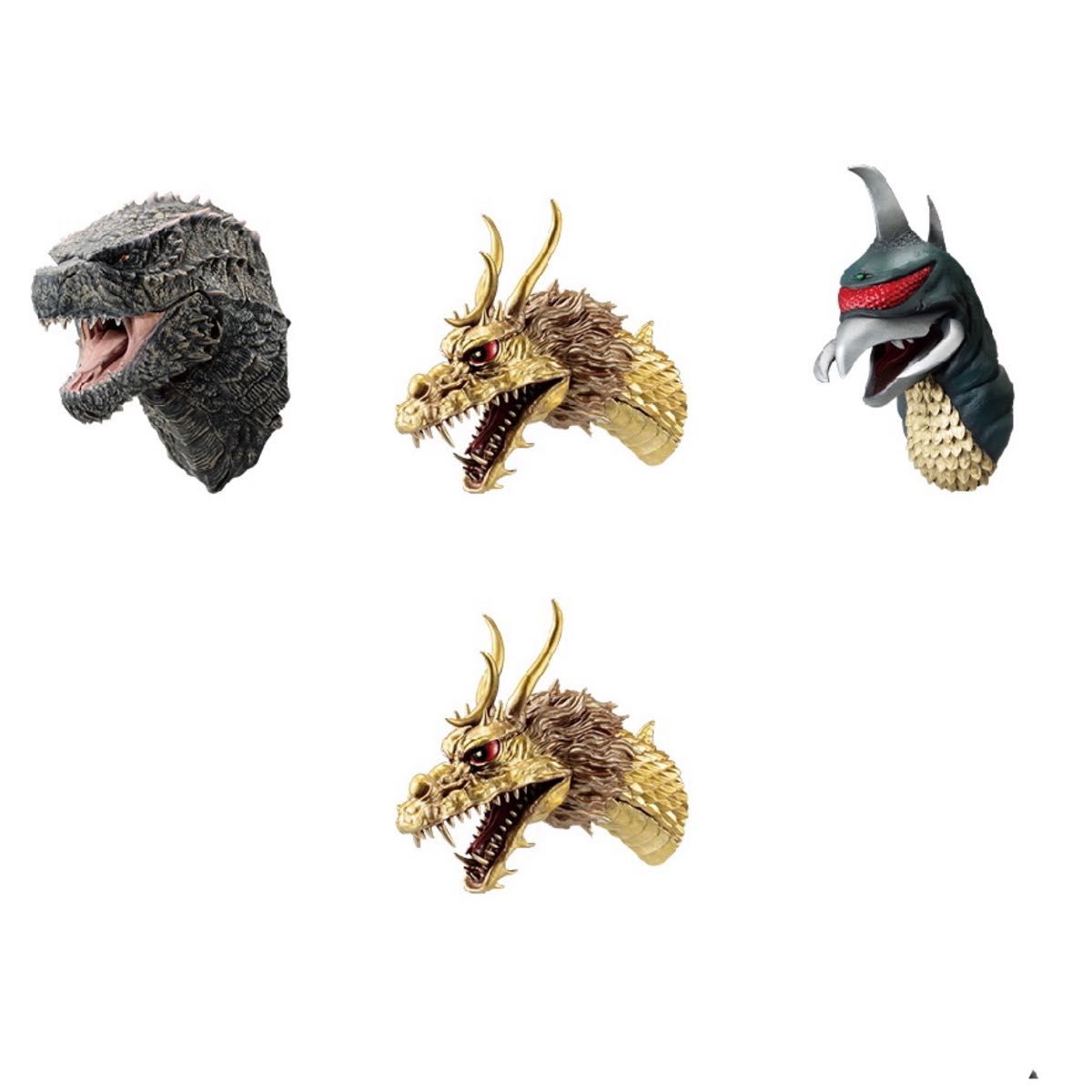 ゴジラ×コング新たなる帝国 モンスターヘッドマグネット 一番くじ ゴジラ×コング 新たなる帝国F賞 モンスターヘッド
