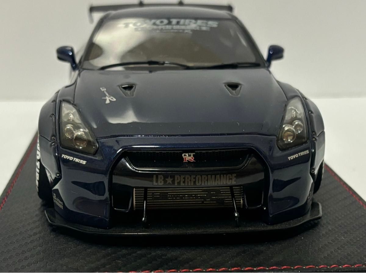 イグニッションモデル 1/18LB-WORKS GT-R R35 ブルーメタリック イグニッションモデル 1/18LB-WORKS GT-R R35 ブルーメタリック