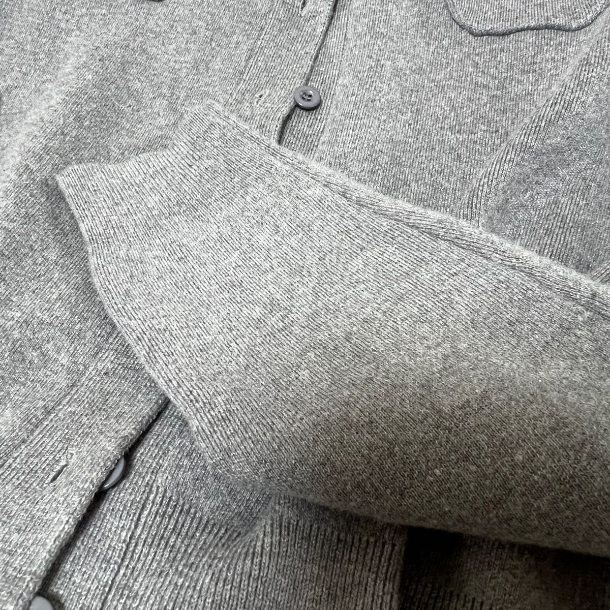 CABaN キャバン コットンカシミヤクルーネックカーディガン CABaN キャバン コットンカシミヤクルーネックカーディガン